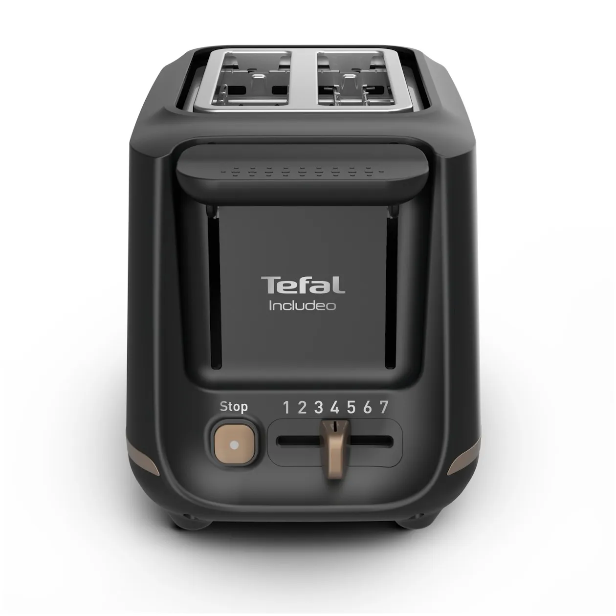 Tefal Uno TT1408 - Tostadora (7 niveles de tostado, 800 W), color negro Tefal Uno TT1408 - Tostadora (7 niveles de tostado, 800 W), color negro