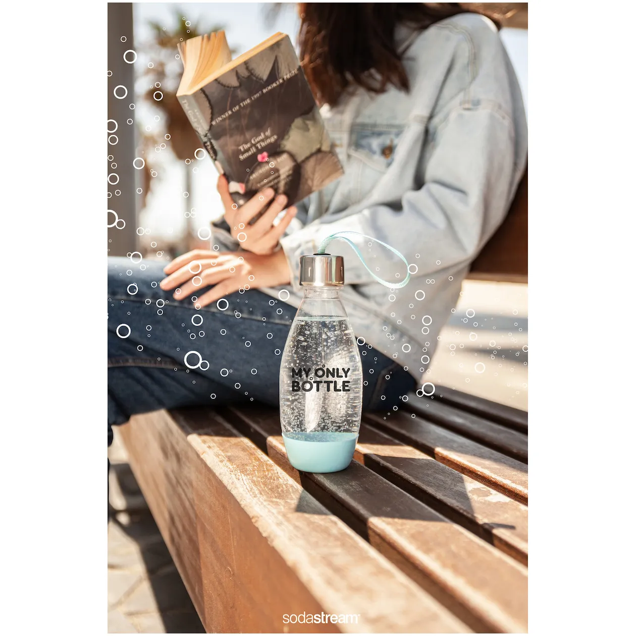 Bouteille d'eau sodastream my only rose 500 ml - Conforama