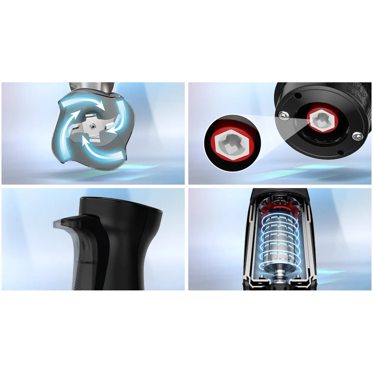 En Acier Inoxydable De Rapide Mélange Stab (657259) pour Bosch/Siemens