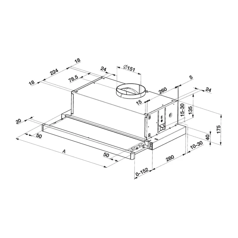 Beko HNT61110X Afzuigkap vlakscherm kopen? | Expert.nl
