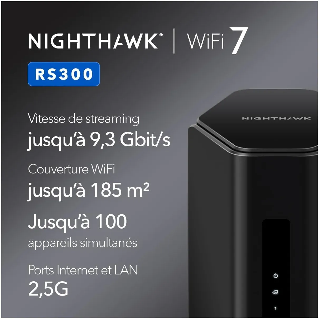 Netgear Nighthawk WiFi 7 Router RS300 (BE9300) Router kopen? | Expert.nl
