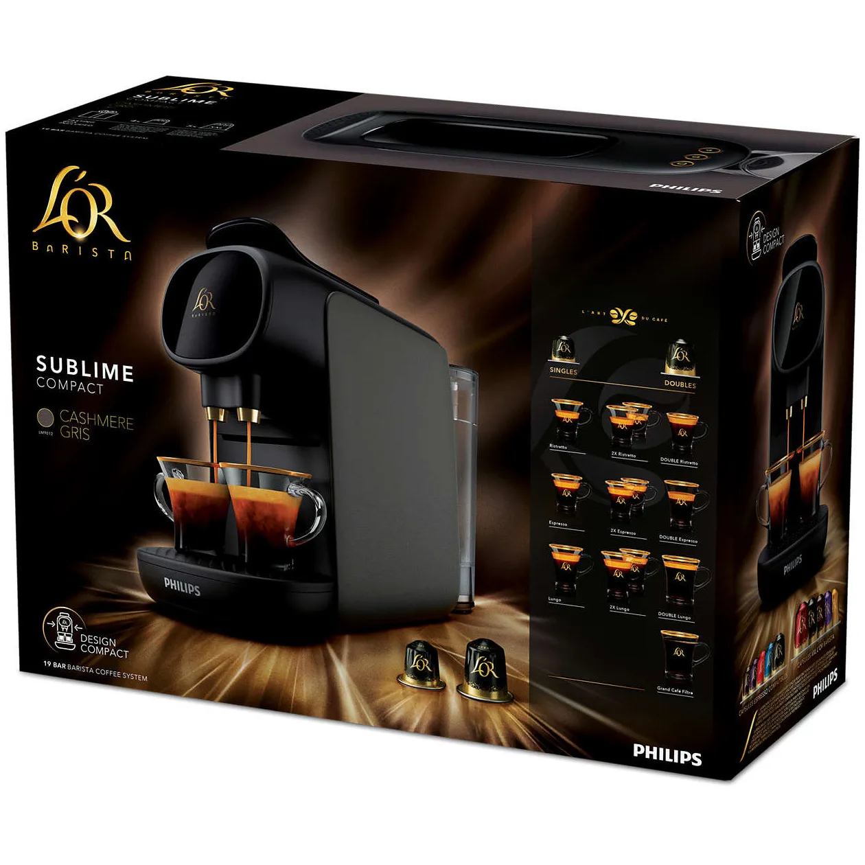 Philips LM9012/20 L'Or Barista Grijs Espresso apparaat kopen? | Expert.nl