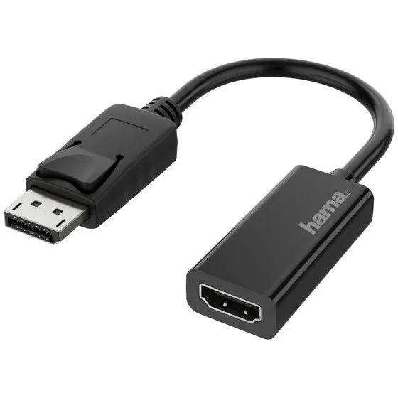 Delock Adapter mini DP > HDMI 4K Aktiv - Versie: 1.2 - 3840 x 2160 Aansluiting 1: Mini DisplayPort male, Aansluiting 2: HDMI female, Lengte: 0.20 meter