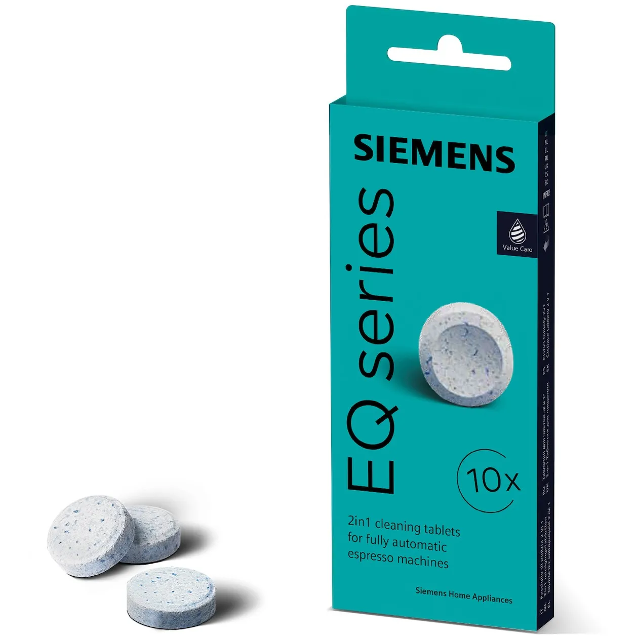 Siemens & Bosch Tüm Tam Otomatik Kahve Makineleri İçin Makine Temizleme Tableti 2li Tz80001 Tz800012li