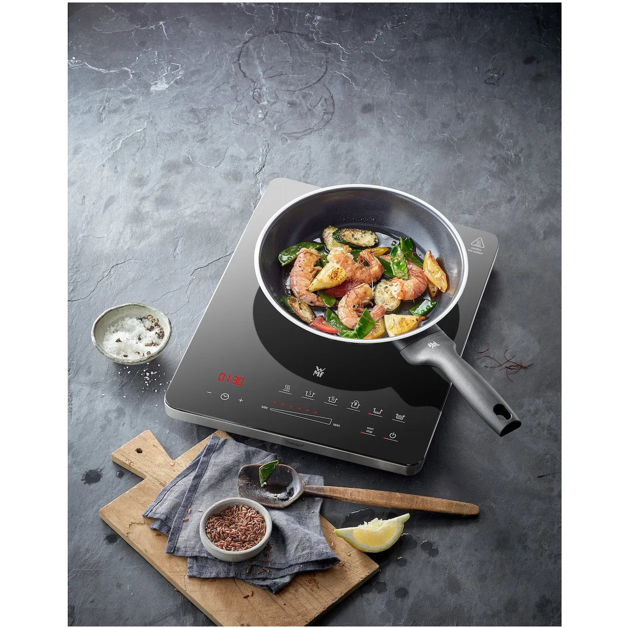 Kookplaat Smeg PIC01BLMEU Mat zwart