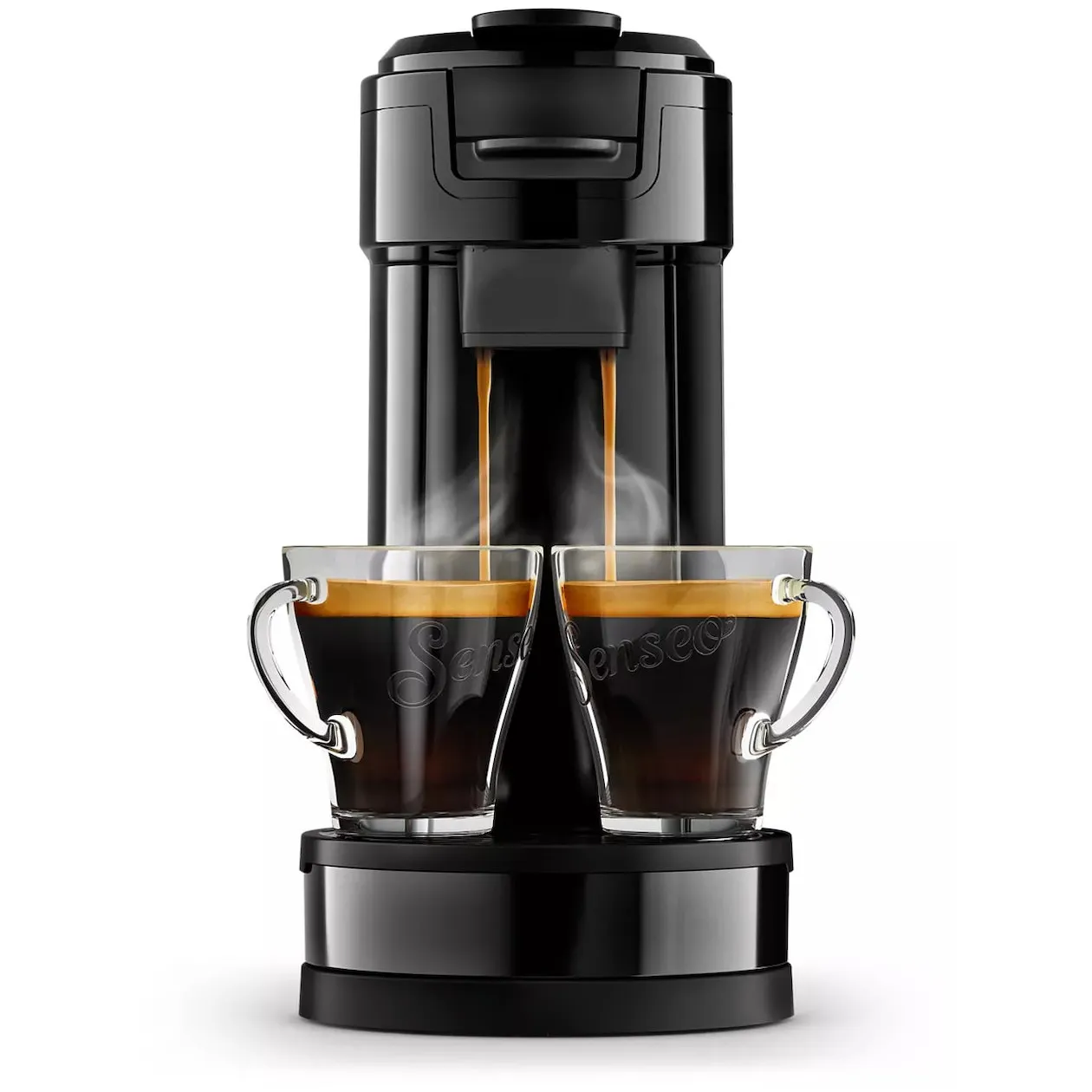 Macchina Da Caffè Philips HD6592/64 Nera - Senseo 2 In 1, Per Cialde E Caffè Filtro, Caraffa Termica In Acciaio