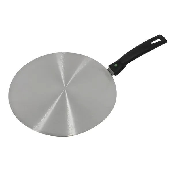 Inductie-omzetter Warmteverspreider Simmer-ringplaat, roestvrijstalen plaat Warmteverspreider voor gas Elektrisch fornuis Glazen kookplaat-omzetter Inductiekookplaatadapter(20cm/ 7.9in