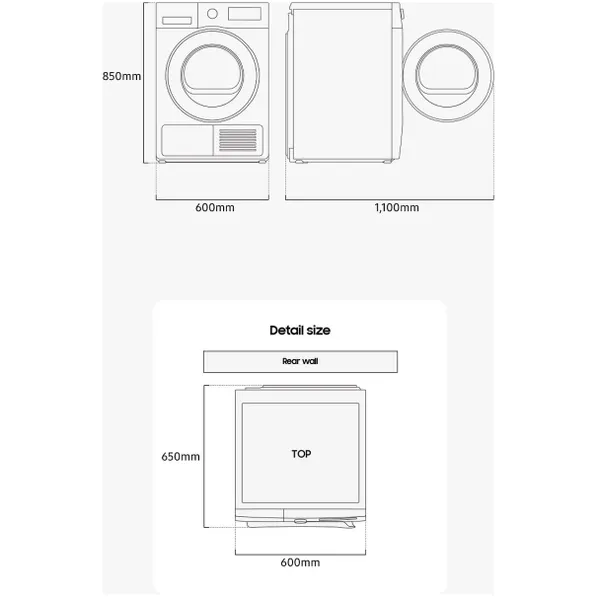 Samsung DV90T6240LB/S2 Droger - Gratis Thuisbezorgd | Expert.nl