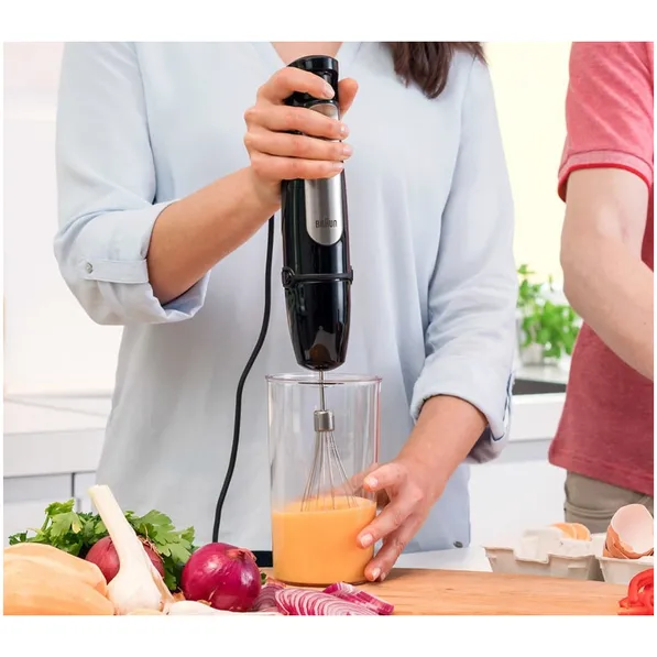 Braun MQ7035X Zwart/rvs Staafmixer kopen? | Expert.nl