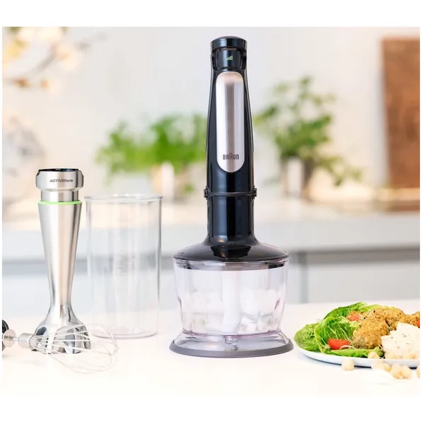 Braun MQ7035X Zwart/rvs Staafmixer kopen? | Expert.nl