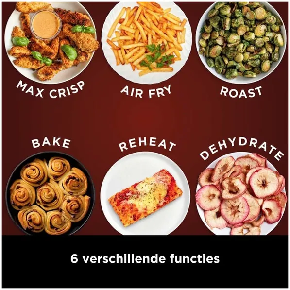 NINJA AF160EU LUFTFRITEUSE GRAU Heißluftfritteuse