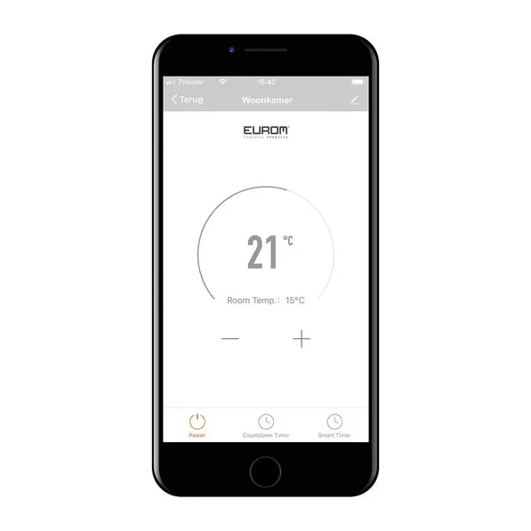 Eurom Alutherm 1000 Wifi - - Voor 23.59u, morgen in huis
