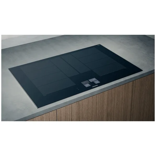 Siemens IQ100 EH645BEB6E Piano Cottura A Induzione 60 Cm Nero - TouchSlider, PowerBoost, PowerInduction, Sicurezza Bambini