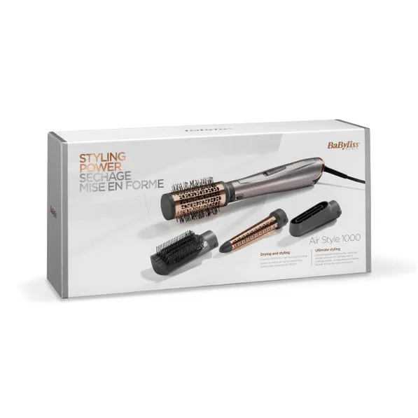 Babyliss AS136E Air Style 1000 Zwart Krulborstel kopen? | Expert.nl