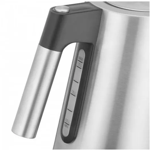 WMF Bollitore Kineo Vario In Acciaio Inox Cromargan - 1,6L, 3000W, Regolazione Temperatura Da 40°C A 100°C, Display LED, Cromato - 3