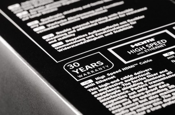 30 jaar garantie op Premium-kabels 30 jaar garantie op Premium-kabels