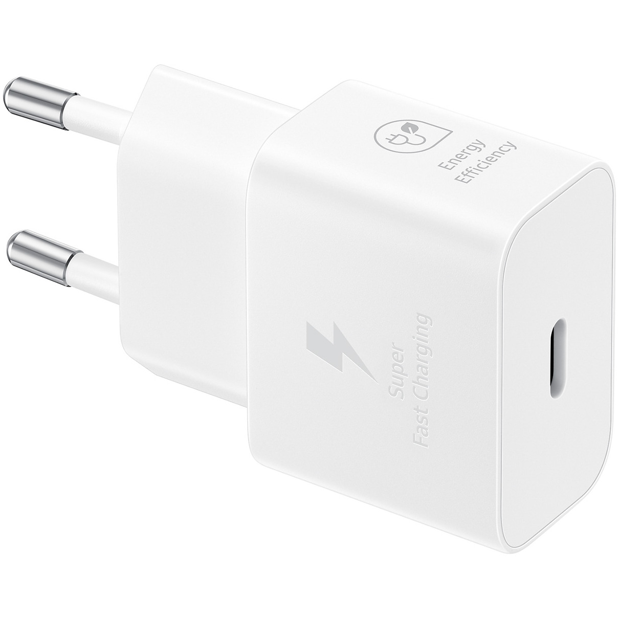 Samsung 25W Power Adapter met USB-C naar USB-C kabel Oplader Wit, foto 3