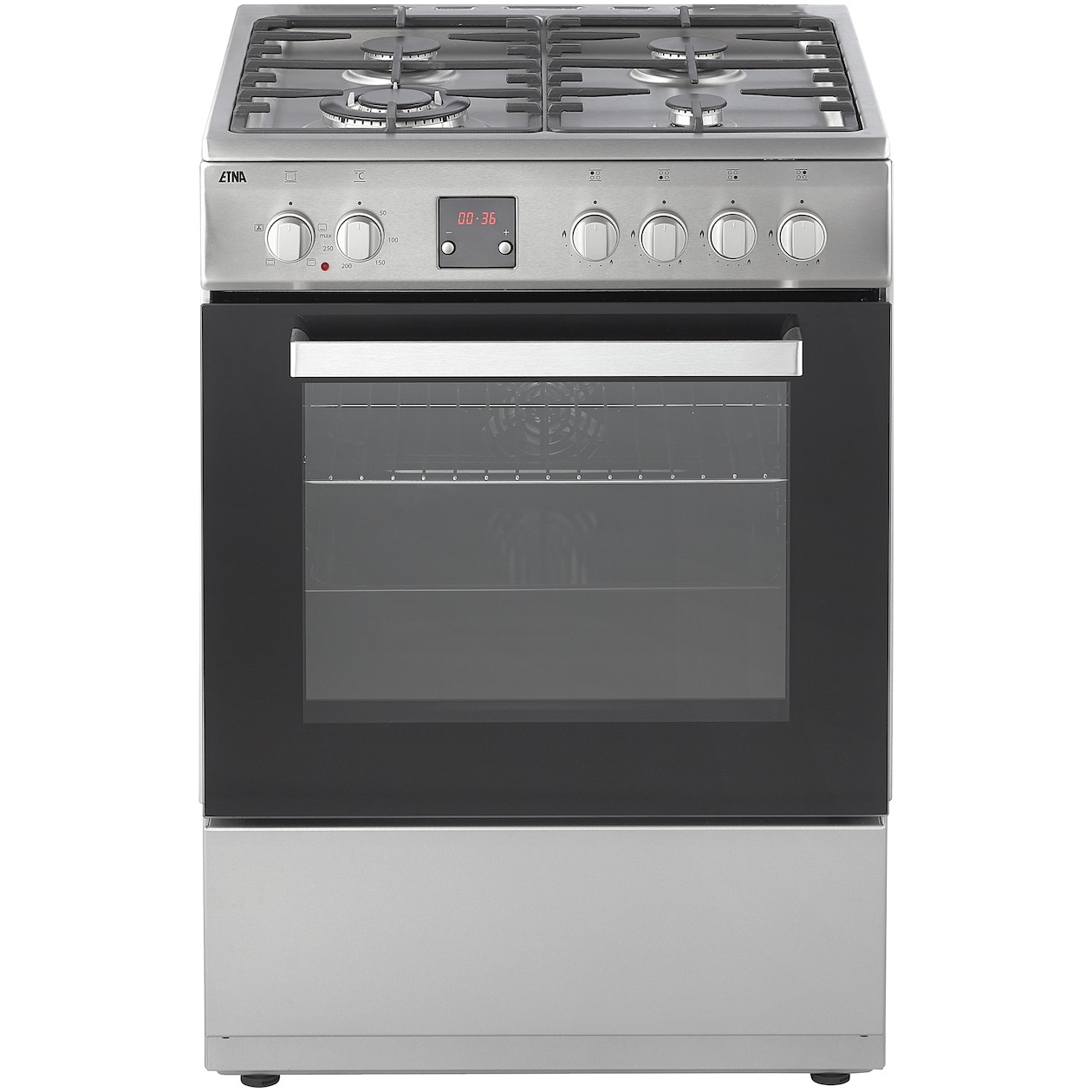 Etna FGV460RVS Gasfornuis Grijs afbeelding