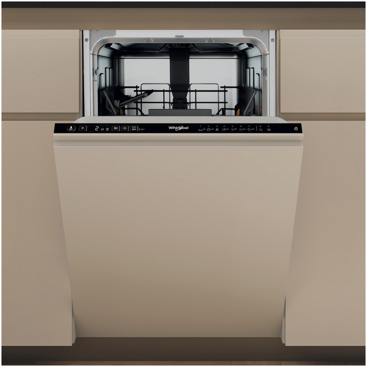 Whirlpool WH2IC10BS7LA0 Volledig geïntegreerde vaatwasser