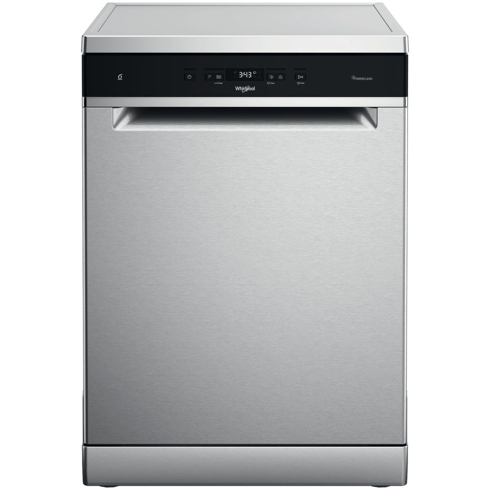 Whirlpool WH3FB14BN7A0X Vrijstaande vaatwasser Zilver afbeelding