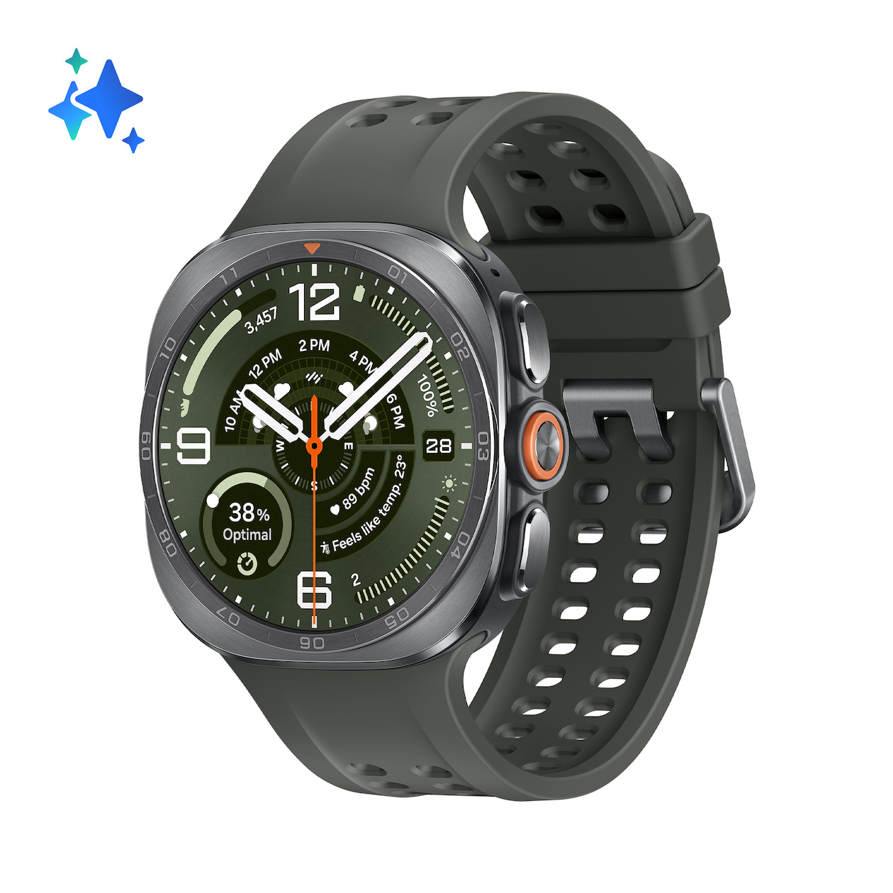Samsung Galaxy Watch Ultra2 Smartwatch Zilver