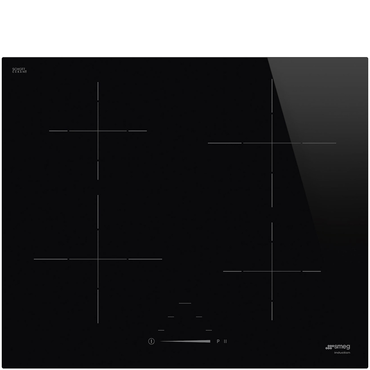 Smeg SI4642D Inductie kookplaat Zwart afbeelding