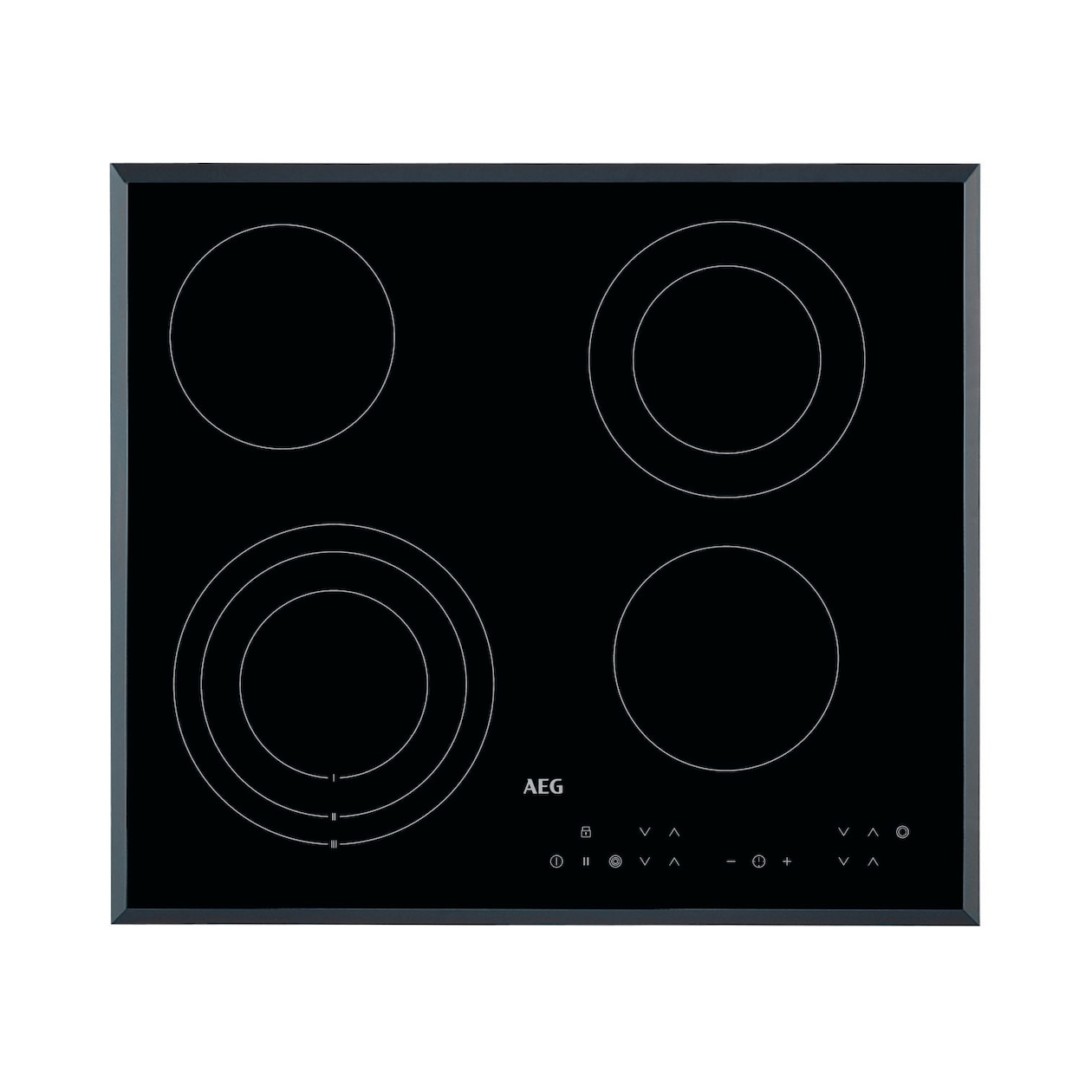 AEG HK634030FB Keramische kookplaat Zwart afbeelding