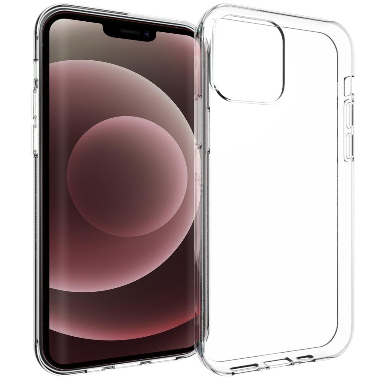 Accezz Clear Case voor Apple iPhone 13 Pro Max Telefoonhoesje Transparant afbeelding