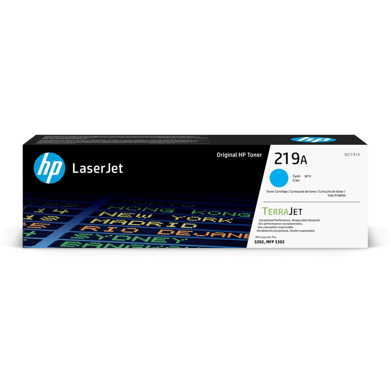 HP 219A Toner Toner Blauw afbeelding