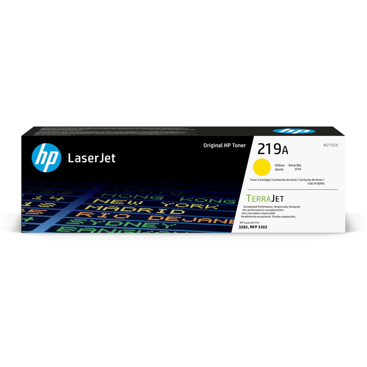 HP 219A Toner Toner Geel afbeelding