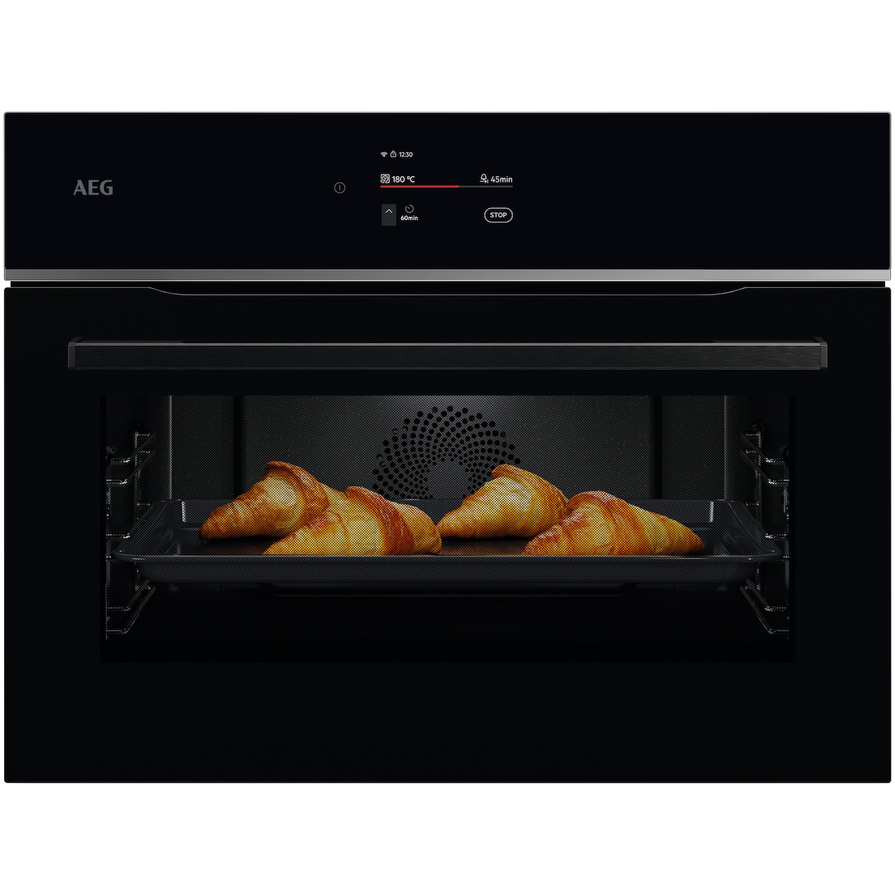 AEG TA7PK721B Inbouw stoomoven Zwart afbeelding