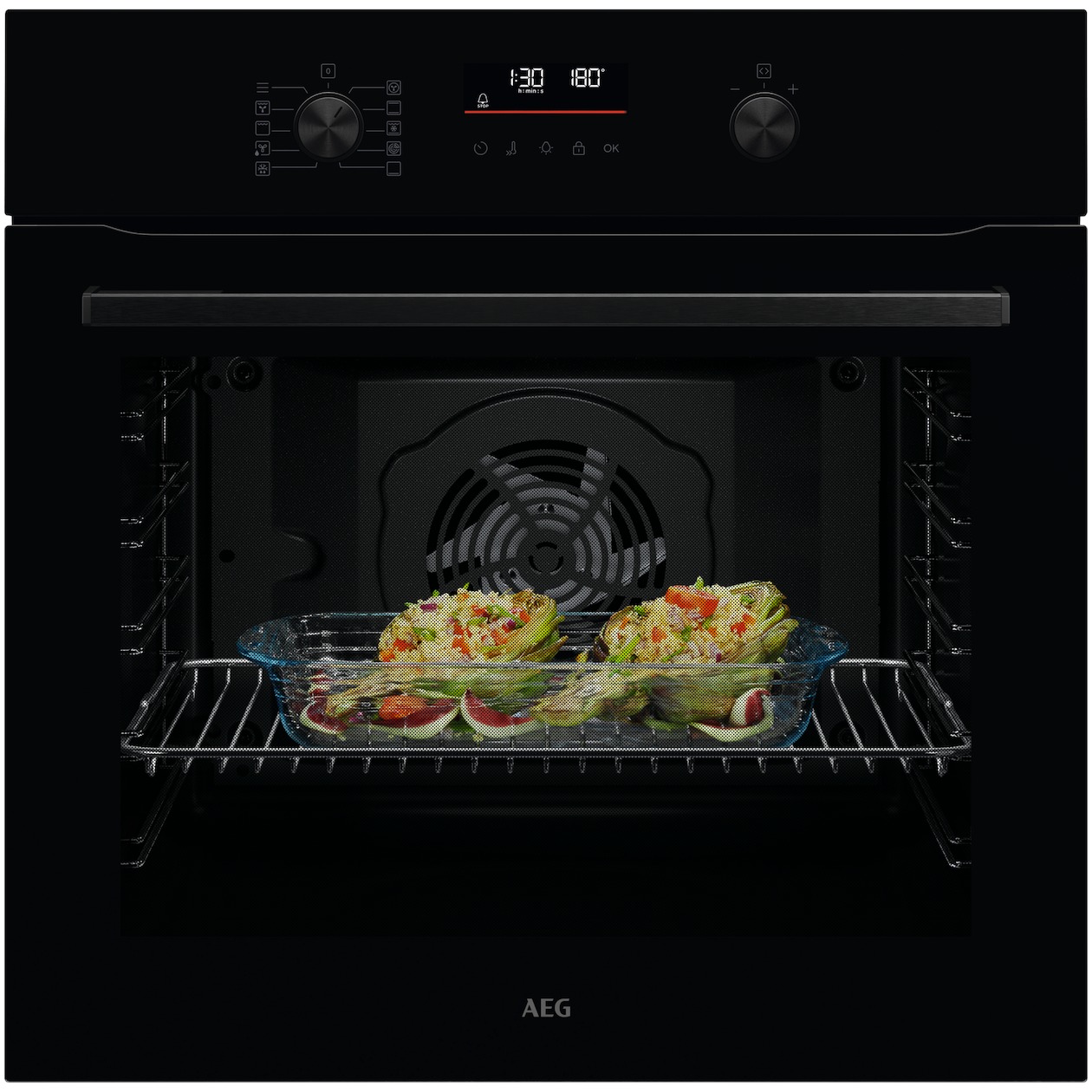 AEG OU5PB40SK Inbouw oven Zwart afbeelding