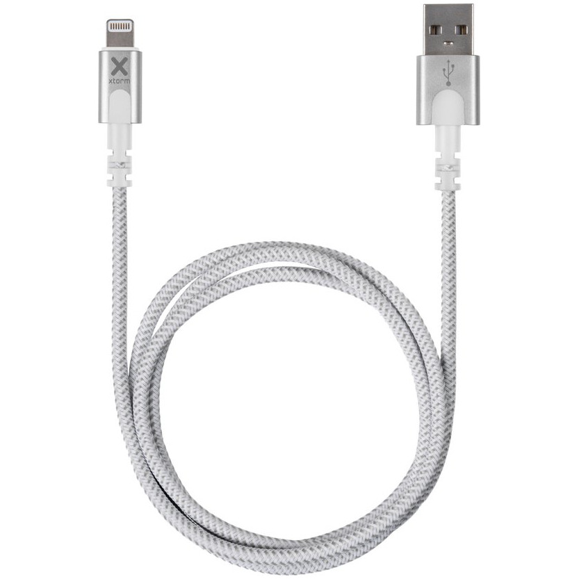 Xtorm USB-A - Lightning Cable 1.0 m Oplader Wit