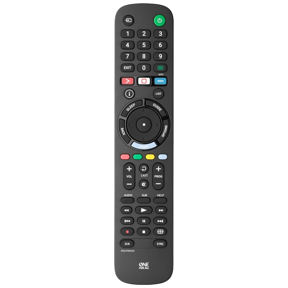 OneForAll URC4912 voor Sony Afstandsbediening Zwart afbeelding