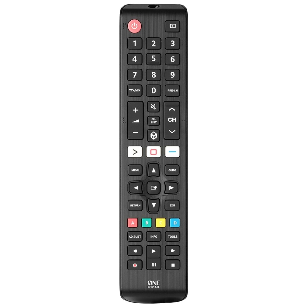 OneForAll URC4910 voor Samsung Afstandsbediening Zwart afbeelding