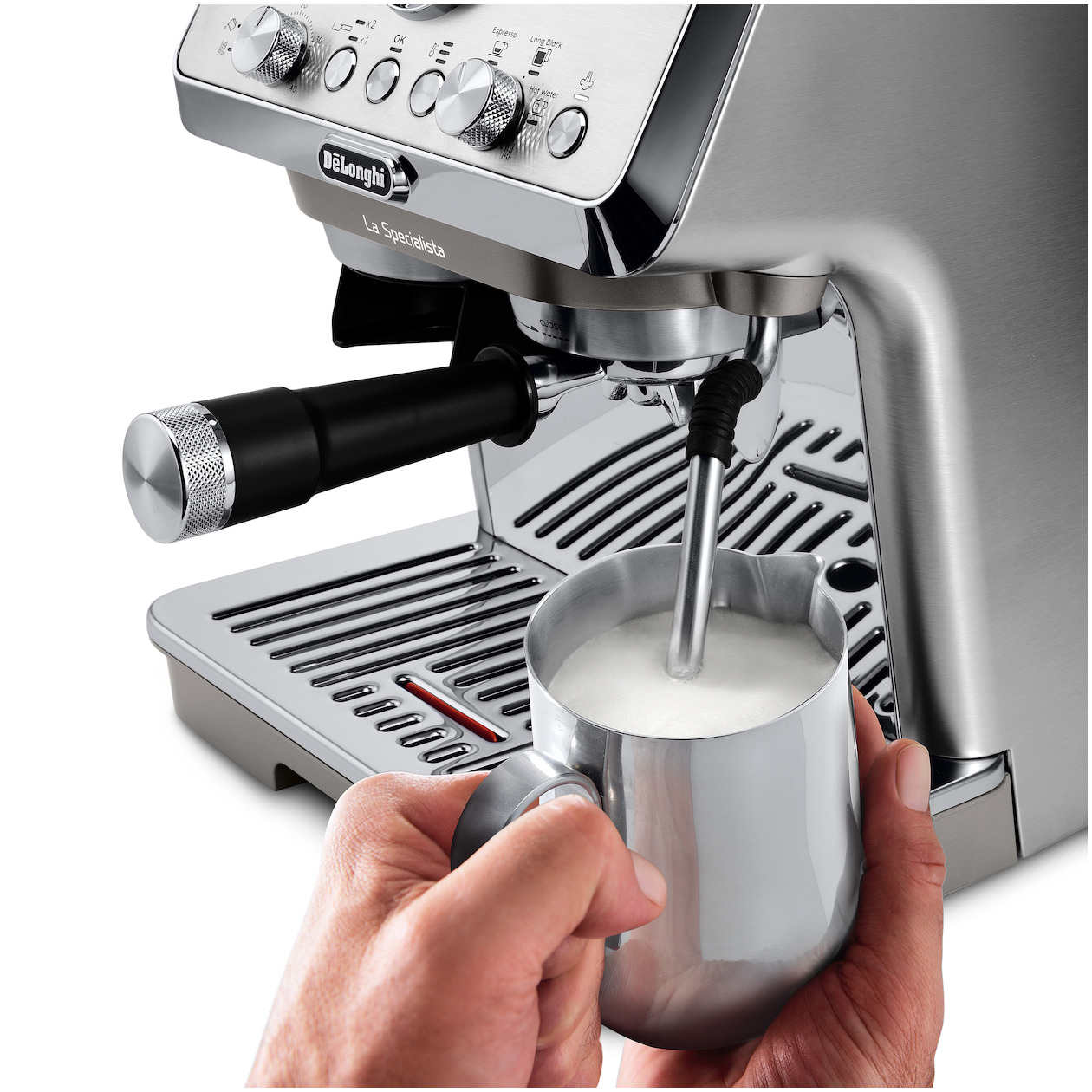 DeLonghi De'Longhi La Specialista Arte EC9455.M Espresso apparaat Grijs, foto 3