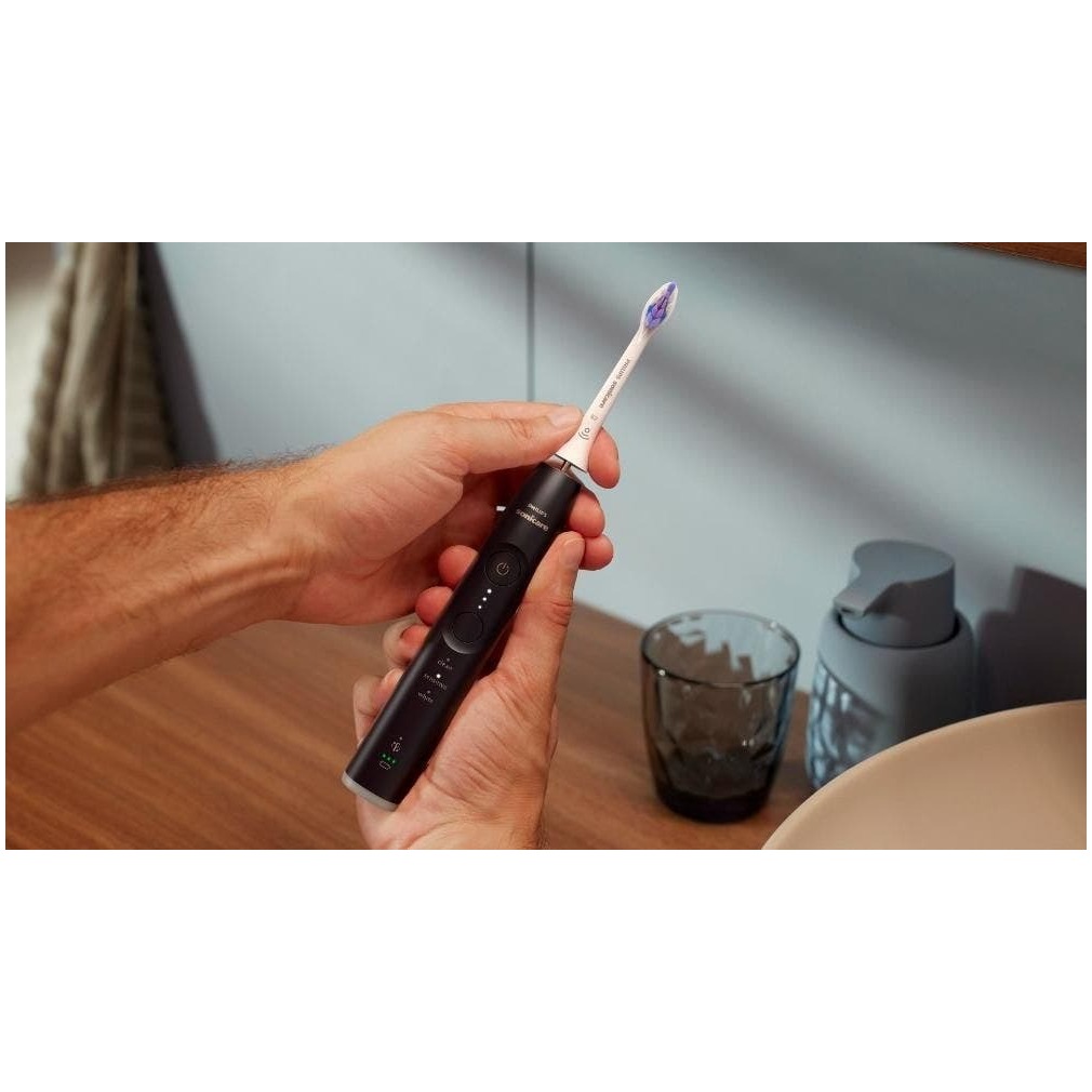 Philips HX7411/02 Sonicare Tandenborstel Zwart, foto 3