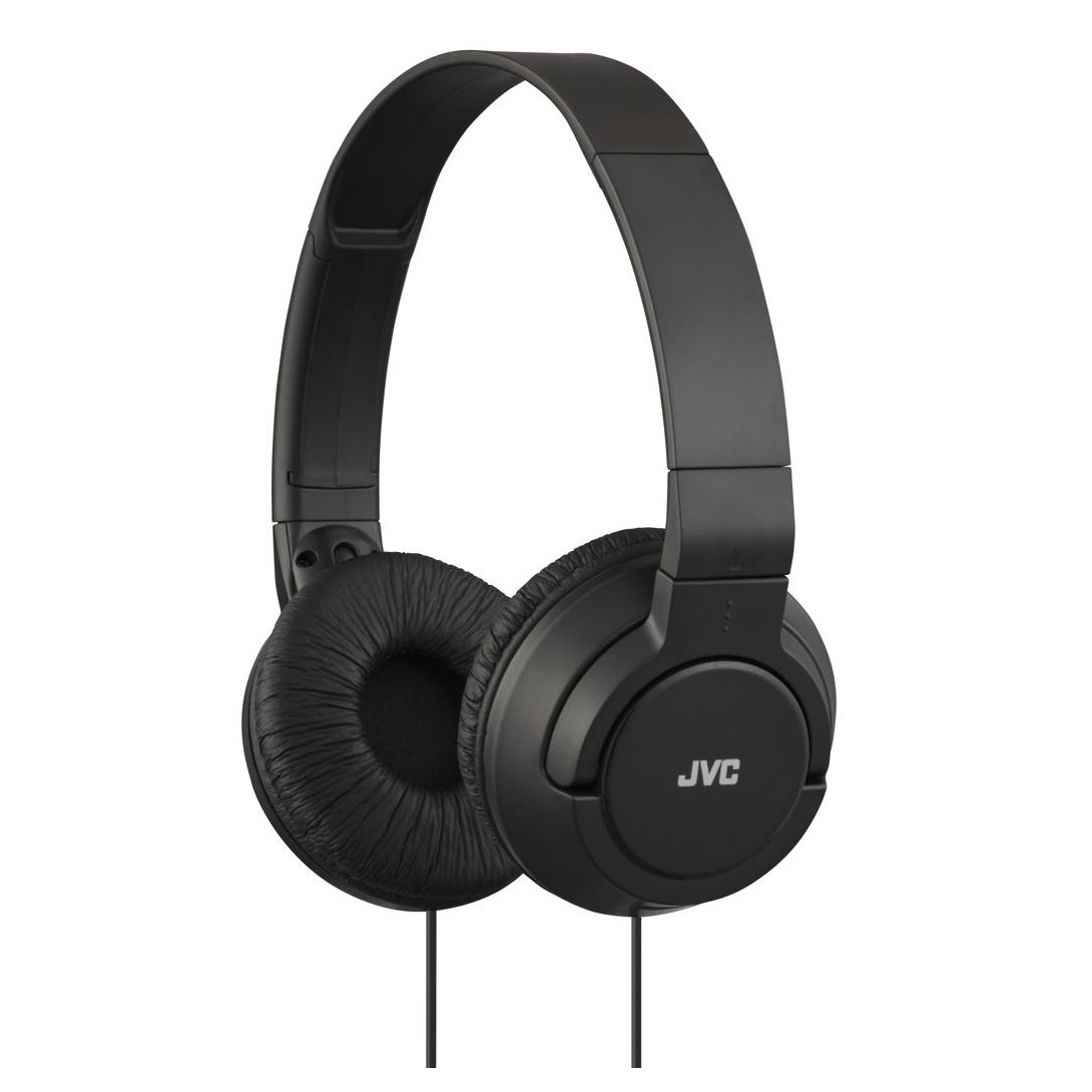 JVC HA-S180 On-ear hoofdtelefoon Zwart
