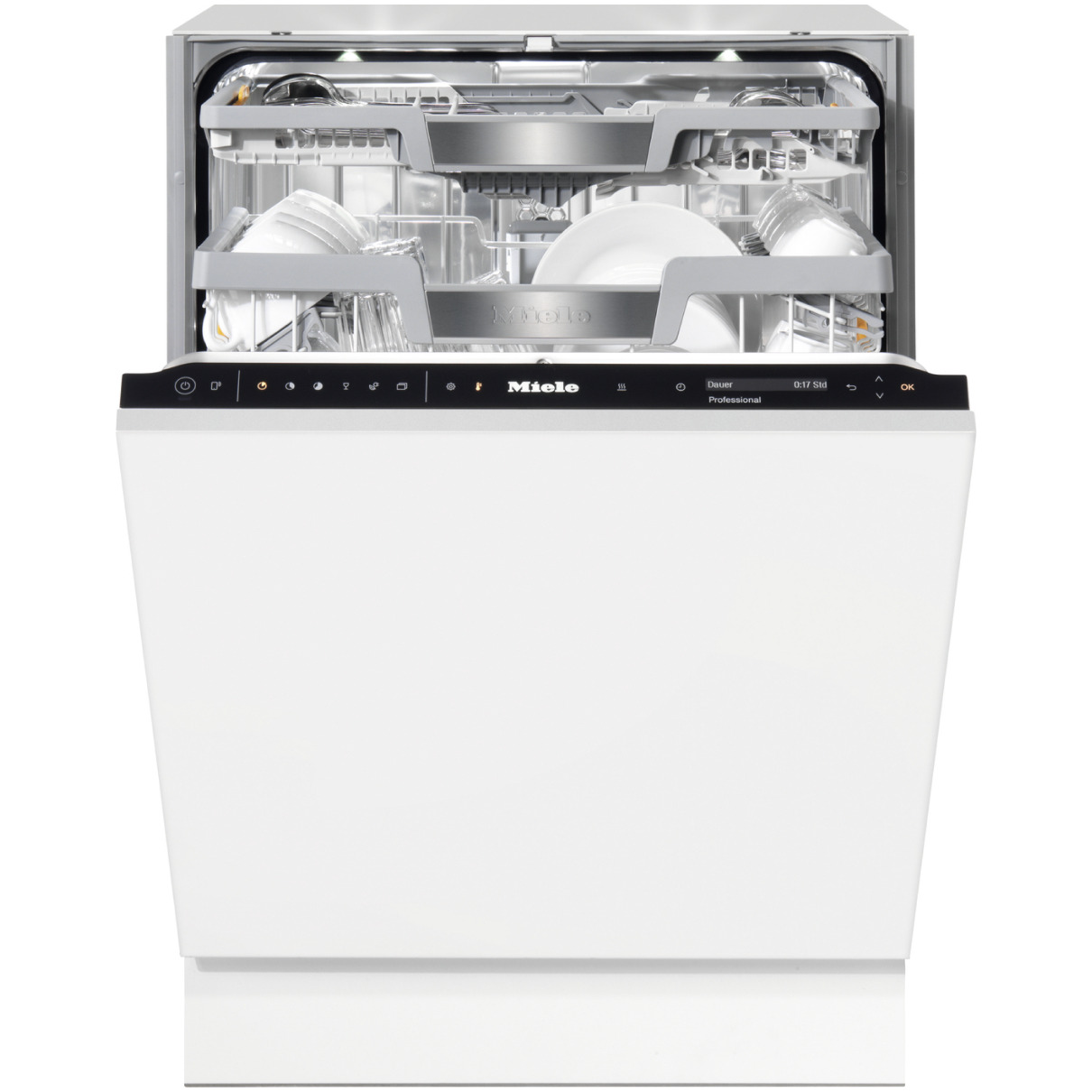 Miele PFD 104 SCVi XXL Volledig geïntegreerde vaatwasser