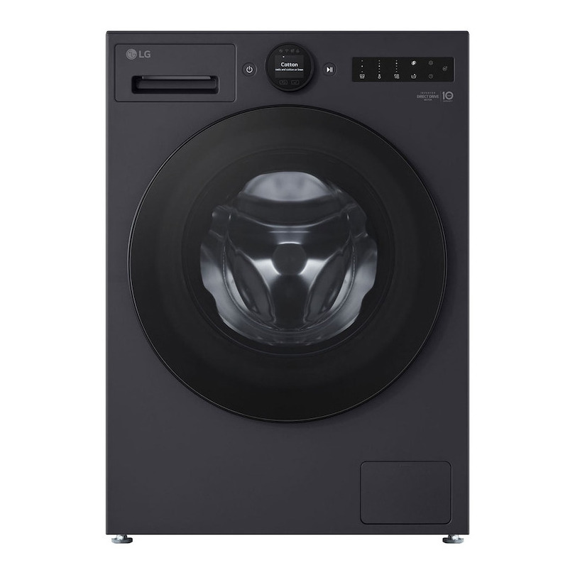 LG F4WX801YB Wasmachine Zwart afbeelding