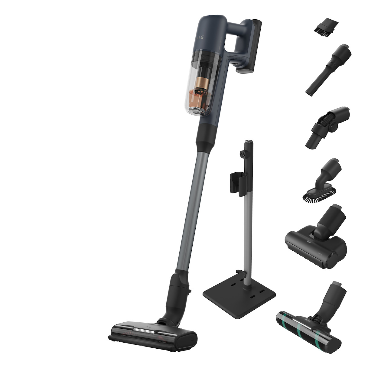 AEG AP71A142XN Steelstofzuiger zonder zak Blauw afbeelding