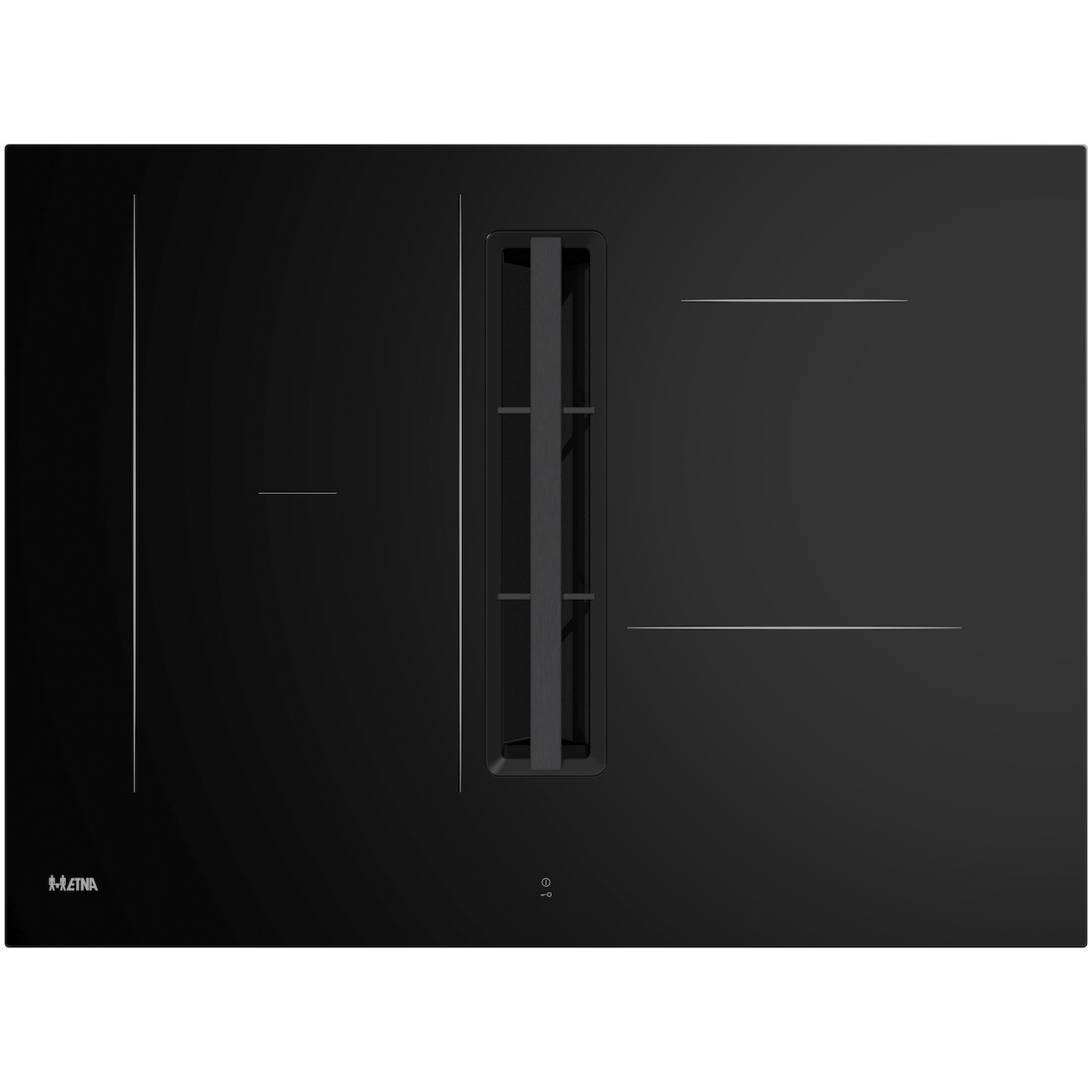 Etna AKI870ZT Inductie kookplaat met afzuiging Zwart