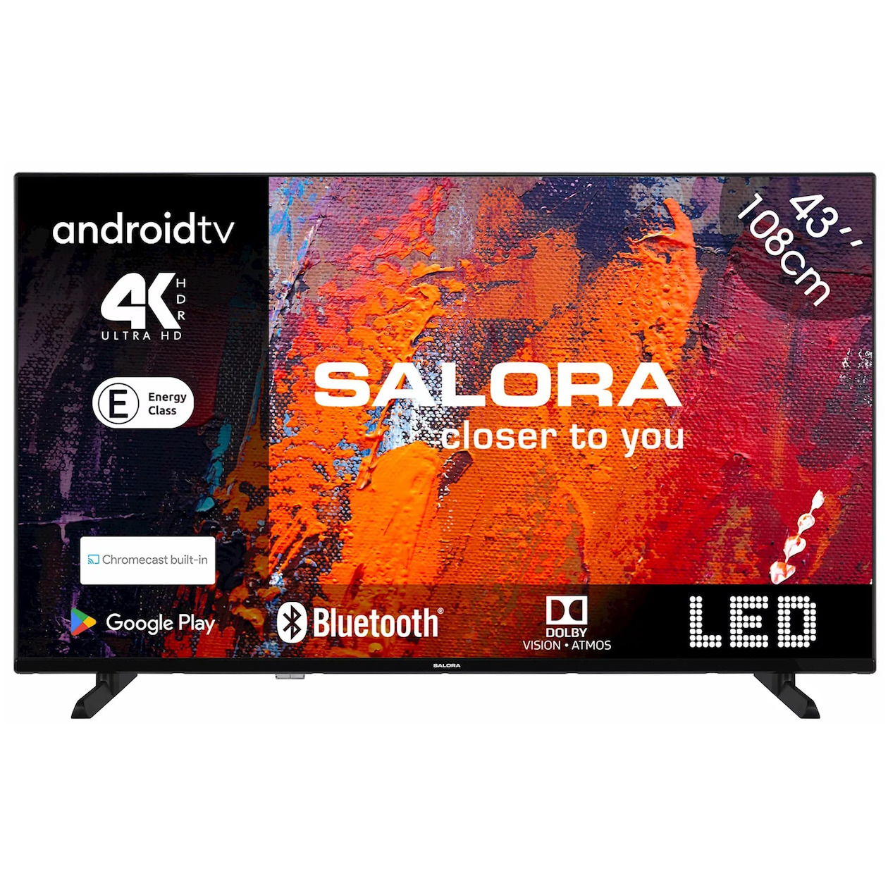 Salora 43UA550 - 43 inch - LED TV afbeelding