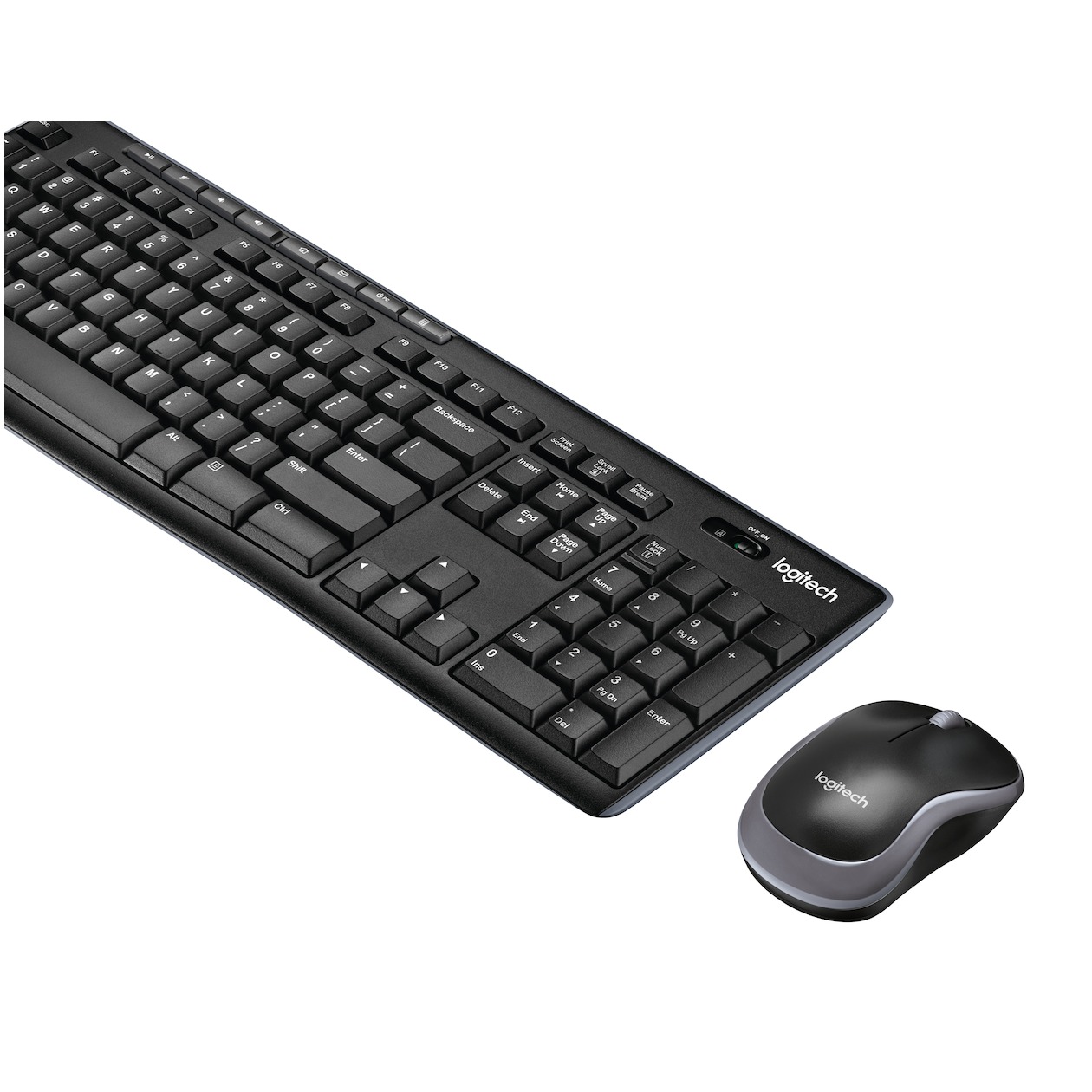 Logitech MK270 Draadloos Toetsenbord en Muis QWERTY Toetsenbord Zwart, foto 2