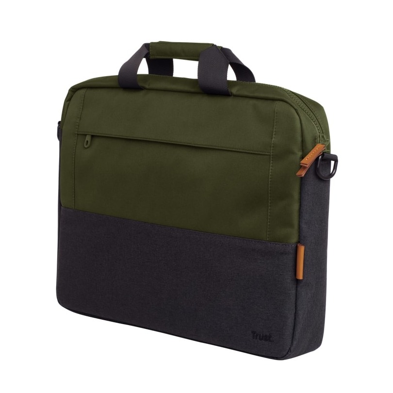 Trust Lisboa Draagtas voor laptop van 16 inch Laptop tas Groen afbeelding