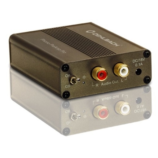 Oehlbach PHONO PREAMP PRO DAC versterker Bruin afbeelding