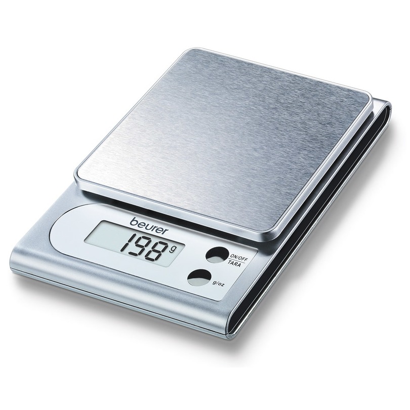 Beurer KS22 - Keukenweegschaal - 3kg -  incl batterijen  - RVS