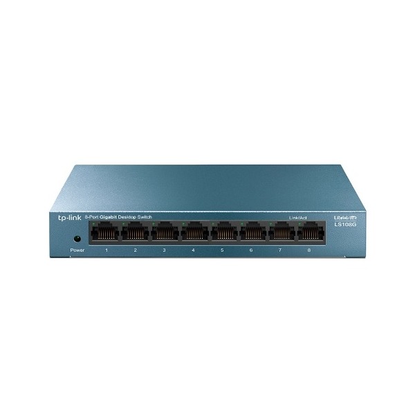 TP-Link LS108G Switch Blauw afbeelding
