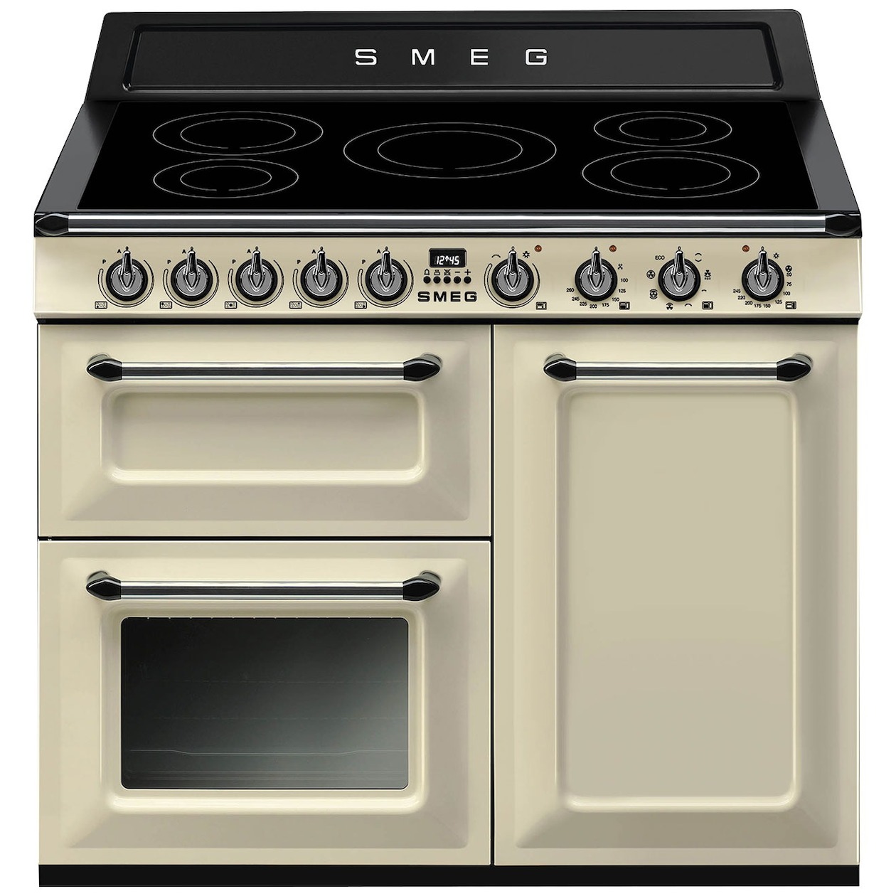 Smeg TR103IP2 Inductie fornuis Wit afbeelding