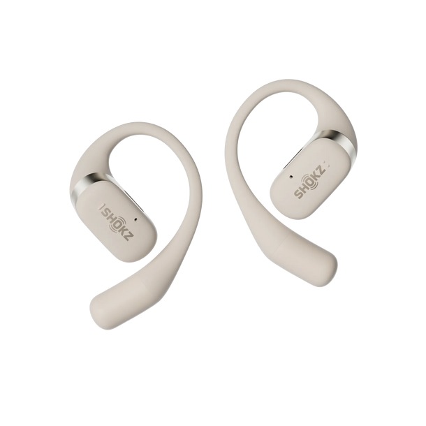 Shokz OpenFit Oordopjes Beige afbeelding